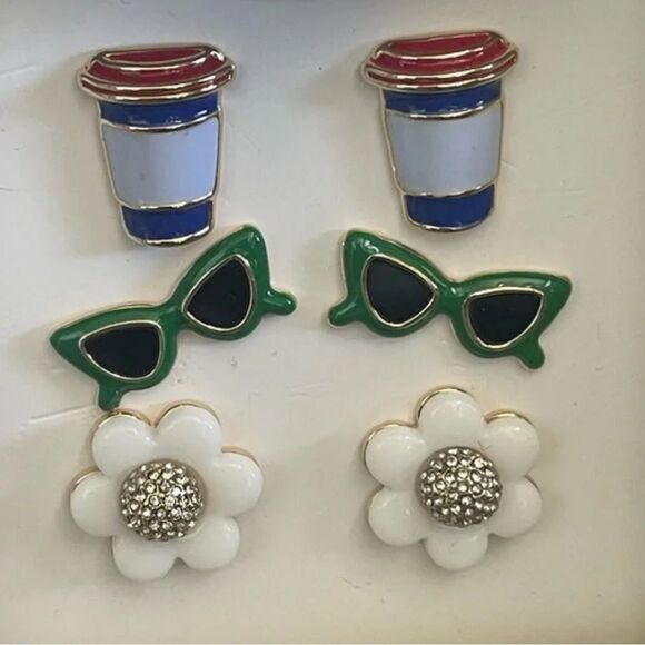 Kate Spade New York X Target Earrings Set - Picture 2 of 6